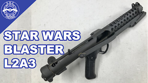 BWE Firearms Test Firing A Star Wars E-11 Blaster (Sterling MK4 Submachine Gun