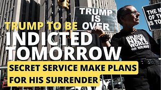 Secret Service Prepare For Trump's Surrender - Praying For The Future Of America 03/21/2023