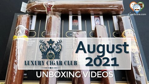 I Like THREE of These! UNBOXING Luxury Cigar Club August 2021