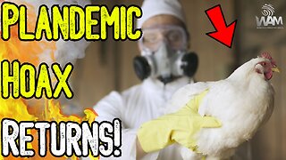 PLANDEMIC HOAX RETURNS! - 70 People Surveilled For "Bird Flu!" - They Want A NEW Lockdown!