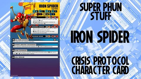 Iron Spider - Custom Marvel Crisis Protocol Rules