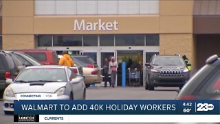 Walmart to hire 40,000 seasonal workers for holiday season