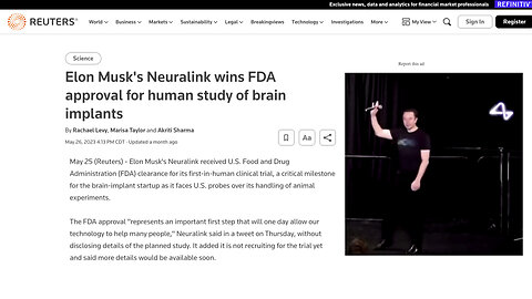 Antichrist System | Is the Antichrist System Ready for Worldwide Implementation? Why Did Elon Musk's Neuralink Win FDA Approval for Human Study of Brain Implants? (Revelation 13: 16-18)