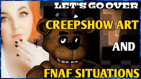 CreepShow Art & FNAF Storytime! Steve Mcrae Joins The Chat!
