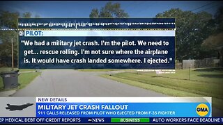 Bizarre 911 Call In F-35 Jet Crash