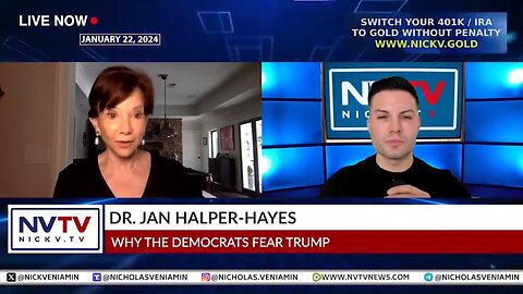 Dr. Jan Harper-Hayes: Why The Democrats Fear Trump!