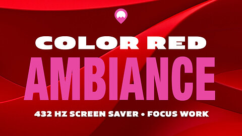 Crimson Canvas: Abstract Red Patterns for Focus and Ambiance