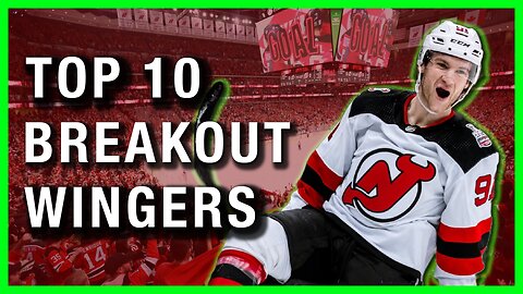 Predicting 10 Breakout WINGERS for the 2023-24 NHL Season