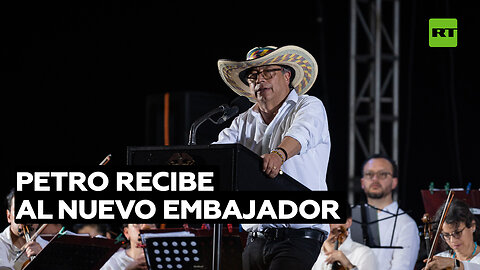Petro recibe al nuevo embajador de Venezuela en Colombia