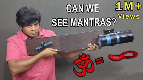 AUM = INFINITY? Built a MANTRASCOPE to SEE Ancient Sounds! Praveen Mohan | Hindu Culture |