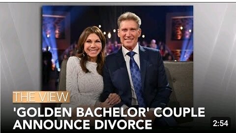 'Golden Bachelor' Couple Announce Divorce _ The View