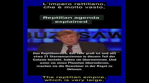20230701 - The Reptilian Agenda explained - THEY CONTROLLED the EARTH as PRISON-[ITA-ENG subs]