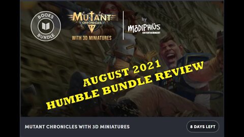 Mutant Chronicles Humble Bundle Review (August 2021)