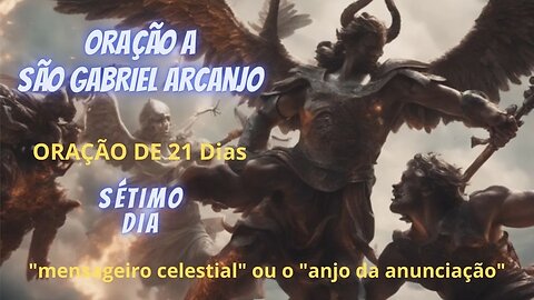 "Experiência divina: ore a São Gabriel por 21 dias e sinta a presença celestial em sua vida!"