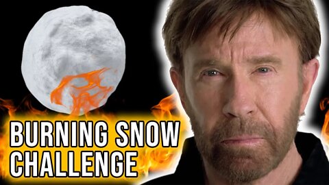 Morons In Texas Are Claiming The Snow Is Fake #BurningSnowChallenge