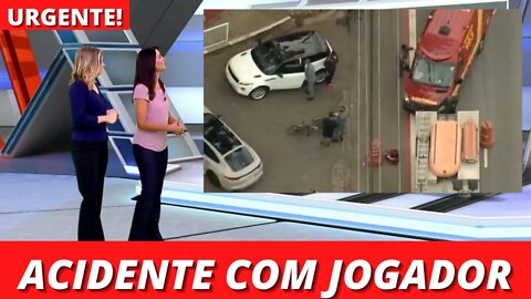 JOGADOR DO SÃO PAULO ATROPELA CICLISTA - ACIDENTE COM JOGADOR