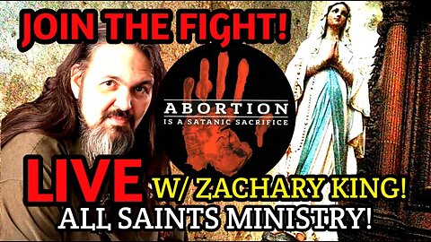 JOIN THE FIGHT! SUPPORT THE MISSION! LIVE WITH ZACHARY KING!
