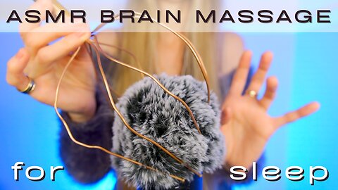 ASMR 💤 Seriously relaxing Brain Massage 🧠 Indian Head Massage - Fluffy Mic scratching - NO TALKING