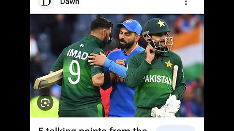 India vs pakistan cricket match
