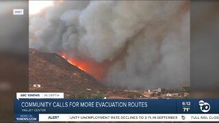 North County community still waiting for wildfire evacuation routes