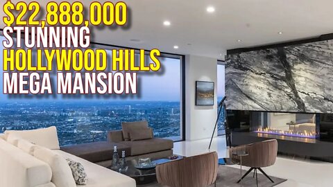 Inside $22,888,000 Hollywood Hills Mega Mansion