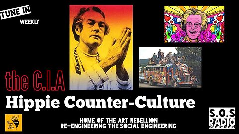 The C.I.A and The Hippie Counter-Culture movement - Timothy Leary - S.O.S Radio