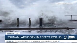 Tsunami advisory issued for U.S. West Coast