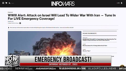 WWIII Emergency Broadcast! Attack on Israel Will Lead To Wider War With Iran!