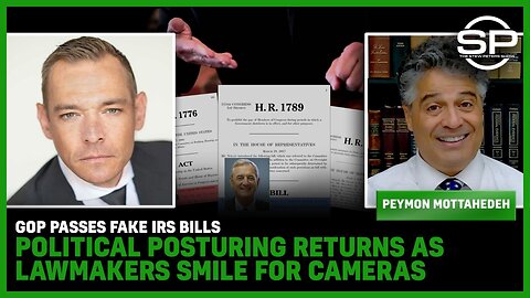 GOP Passes Fake IRS Bills; Political Posturing Returns As Lawmakers Smile For Cameras