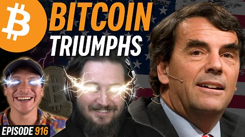 BREAKING: US Gov Acknowledges Bitcoin is Beneficial | EP 916