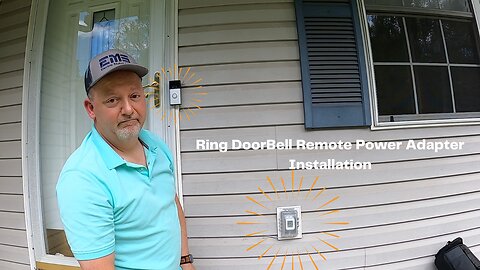 Ring Doorbell Power Adapter Installation #smarthomegadgets