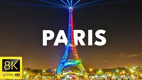 Paris - France 8K UHD HDR - OLD PARIS VS NEW PARIS