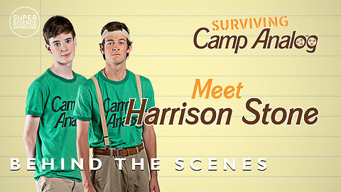 Meet the Harrison Stone | On the Set of Surviving Camp Analog (2022) Interviews | Behind the Scenes