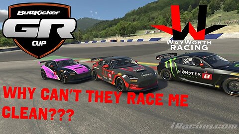 You Won't Believe How This Ends!!! GR ButtKicker At Red Bull #iracing #simracing #imsa #mozaracing