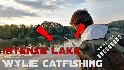 Must Watch INTENSE Footage Lake Wylie Catfishing (24 hours solo)