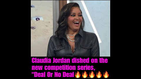 CJ Ep #85 Claudia Jordan talks living in a tent for 'Deal Or No Deal Island'