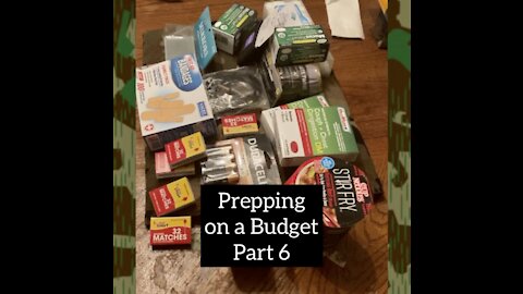 Prepping on a Budget Part 6