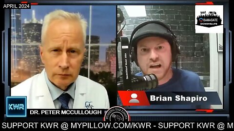 DEMOLISHING DEMONRATS - Dr. McCullough destroys Brian Shapiro on the plandemic fake vaccine