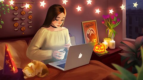Halloween Lofi 🎃 Music for Your Quiet Time at Home - lofi hip hop mix / relax / stress relief