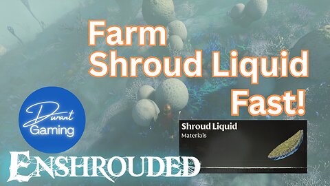 Where to find Shroud Liquid | Enshrouded Tips | Best Shroud Liquid Spot