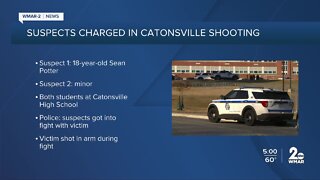 Two students charged in Tuesday shooting outside Catonsville High School