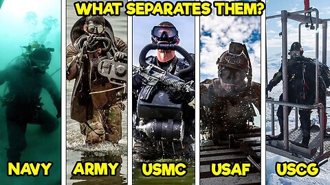 WHY DOES EVERY U.S. MILITARY BRANCH HAVE DIVERS? (WHAT MOST PEOPLE DON’T KNOW)