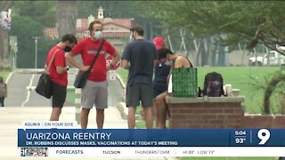 UArizona discusses mask requirements and vaccinations