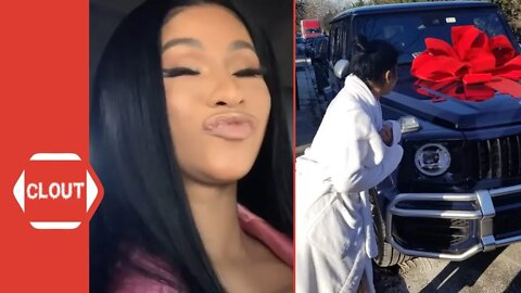 Cardi B Surprises Her Sister 'Hennessy Carolina' With 2020 Mercedes-AMG G63 For Her 24th Birthday!