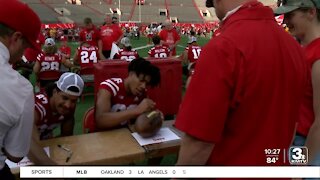 Huskers host Fan Day inside Memorial Stadium