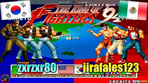 The King of Fighters '94 (zxrzxr80 Vs. jirafales123) [South Korea Vs. Mexico]