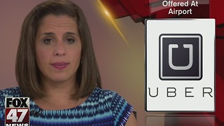 Uber begins service at Capital Region International Airport