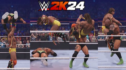 WWE 2K24: Batista VS Ultimate Warrior