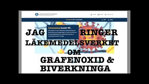GRAFENOXID & BIVERKNINGAR LÄKEMEDELSVERKET