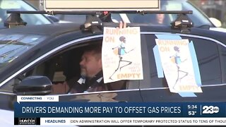 Independent Amazon, Uber drivers demanding more pay to offset high gas prices